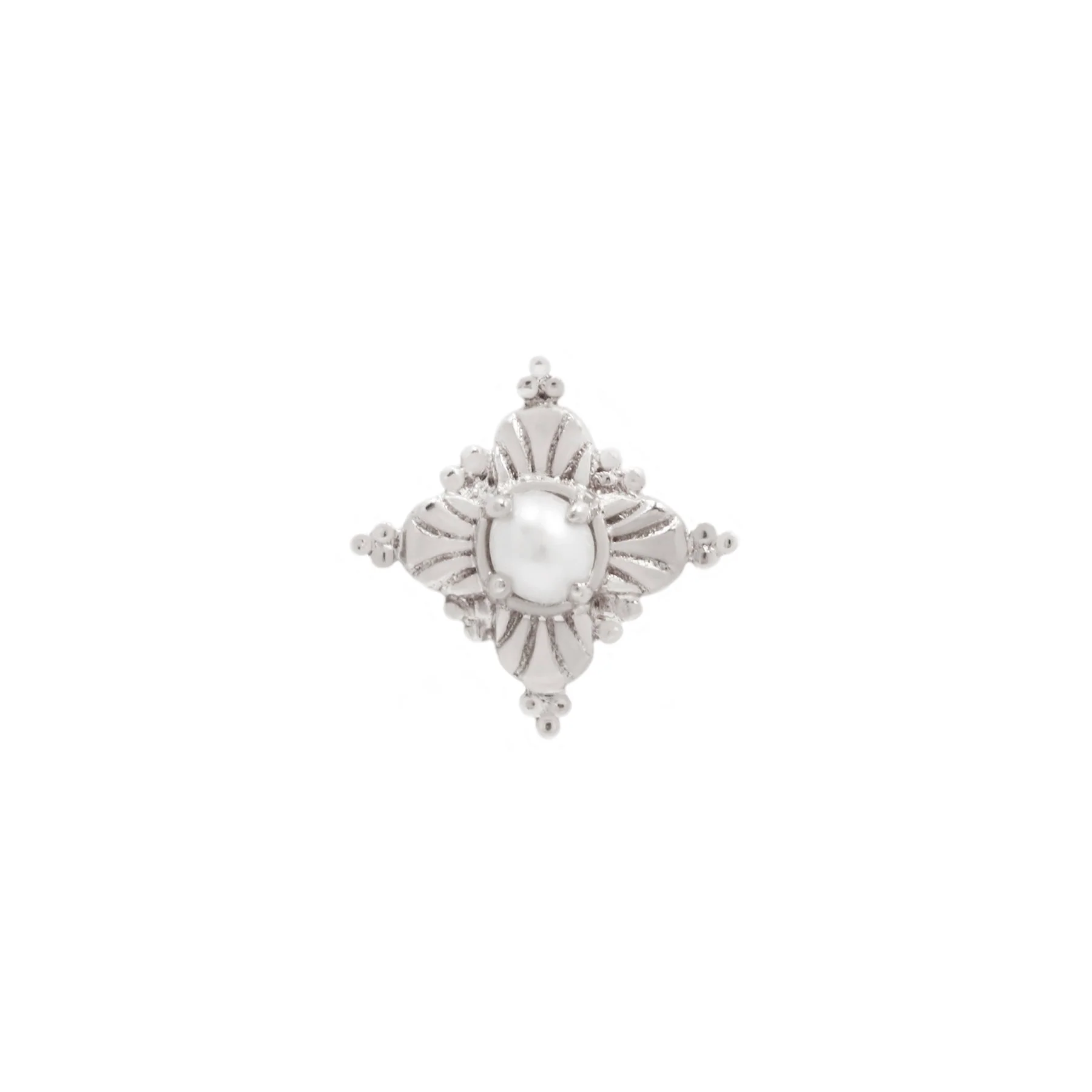 Buddha Jewelry Antoinette Pearl - Threadless End