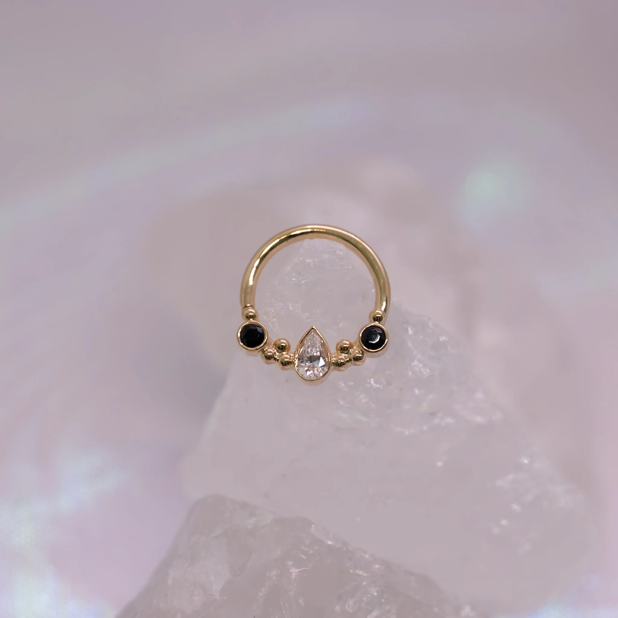 BVLA Inside Out Eden Pear Seam Ring