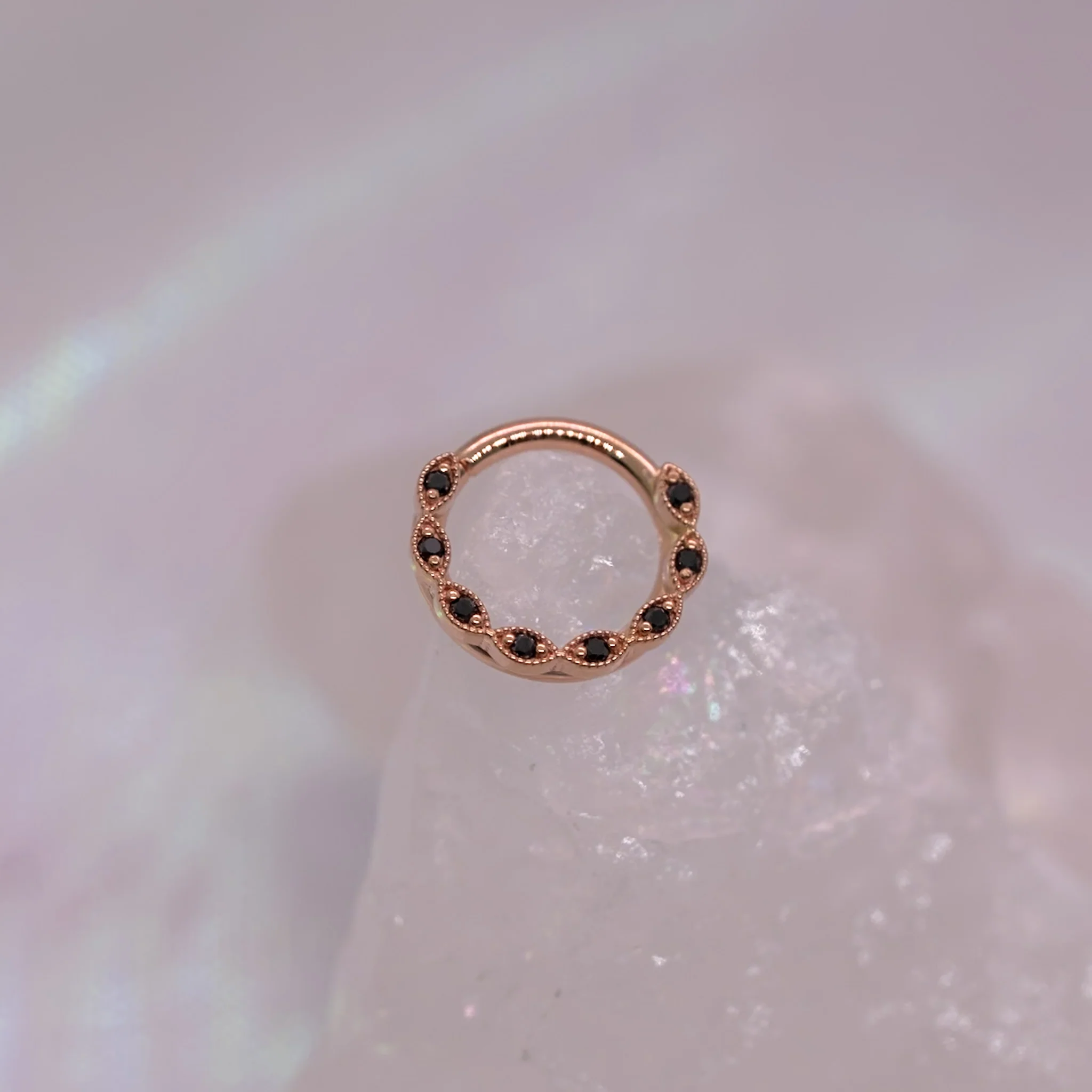 BVLA Violet Seam Ring - Septum Oriented - Image 4