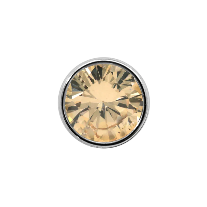 Junipurr Jewelry Titanium Bezel-Set Gem - Image 4