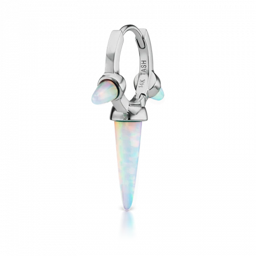 Maria Tash Triple Long Opal Spike Clicker - Image 3
