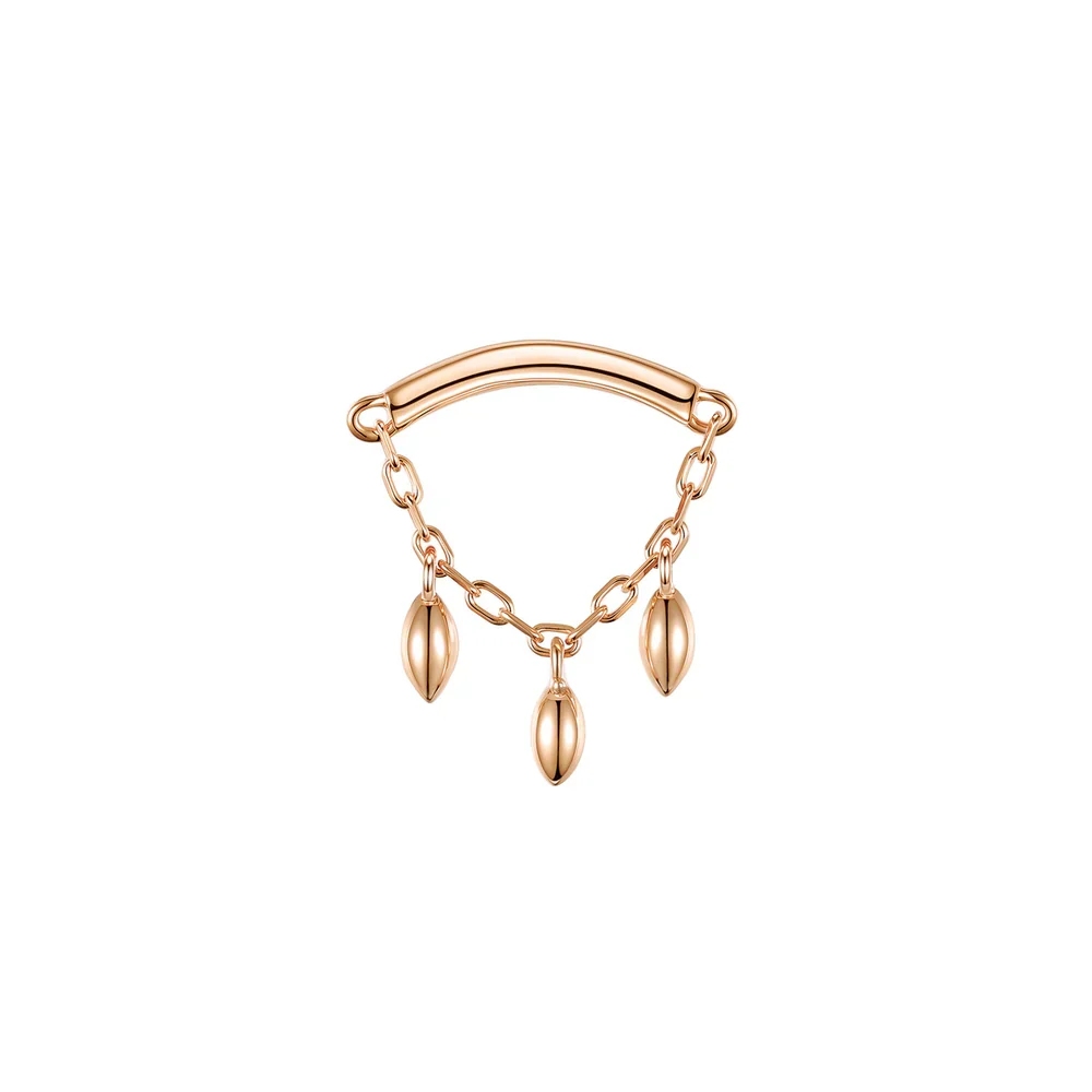 Modern Mood Bar End - Dripping Marquise Bead - Image 3