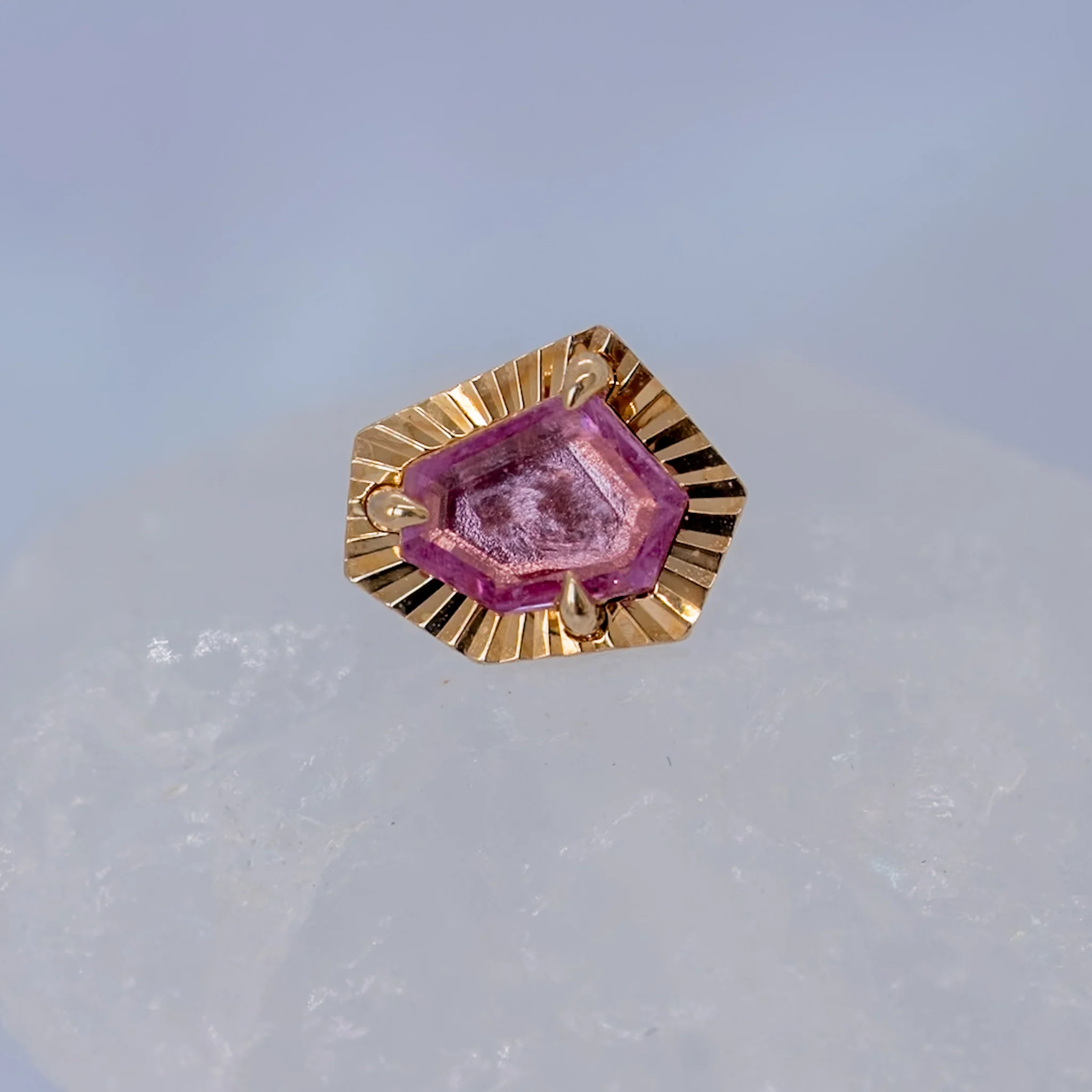 Modern Mood Limited Edition 2025 Pink Sapphire Ray Gold Edge One-Of-A-Kind