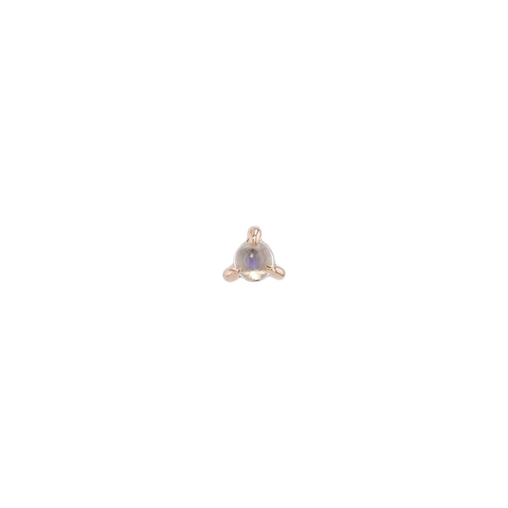 Modern Mood Solitaire - Aura - 3 Prong Cabochon Gemstone