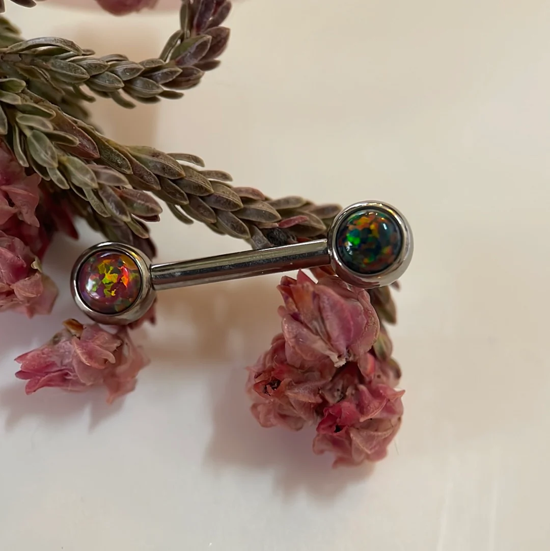 NeoMetal Threadless Titanium Side Faceted Gem - Image 16