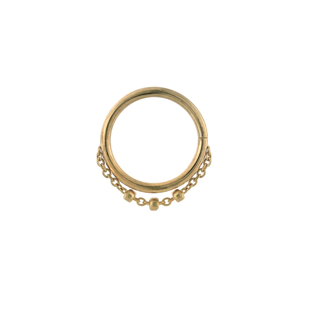 Pupil Hall Trio Bead Seam Ring - Image 4